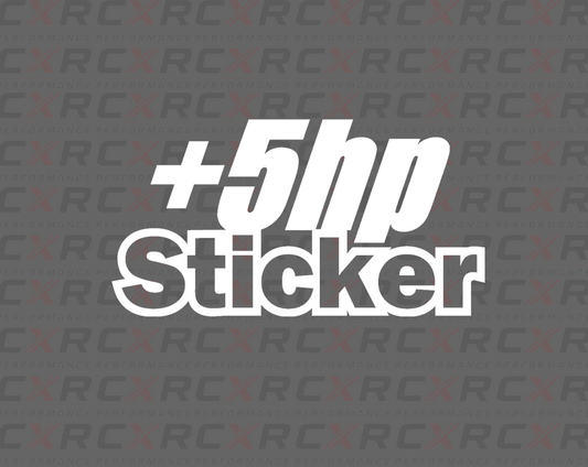 +5HP Sticker - Small