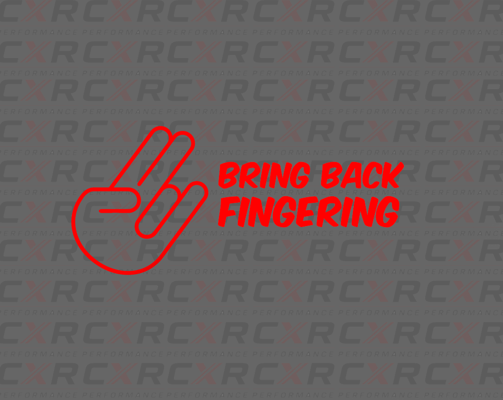 Bring Back Fingering Sticker - Small