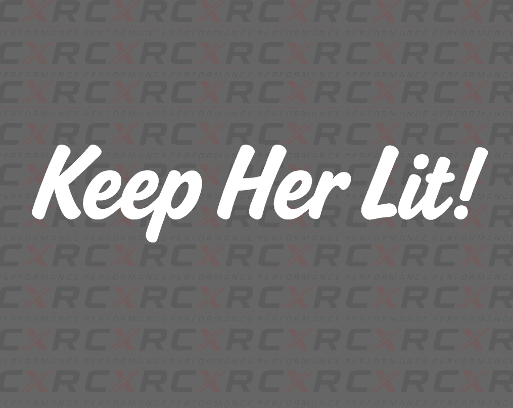 Keep Her Lit! Sticker - Small