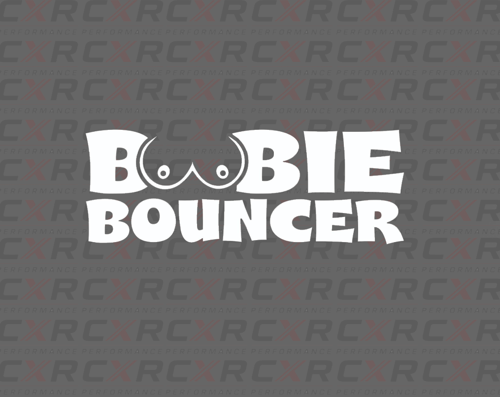 Boobie Bouncer Sticker - Small