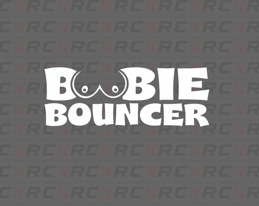 Boobie Bouncer Sticker - Small