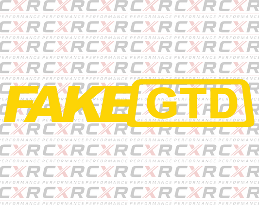Fake GTD Sticker - Small