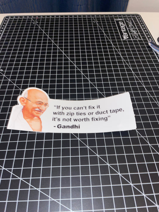 Gandhi Sticker