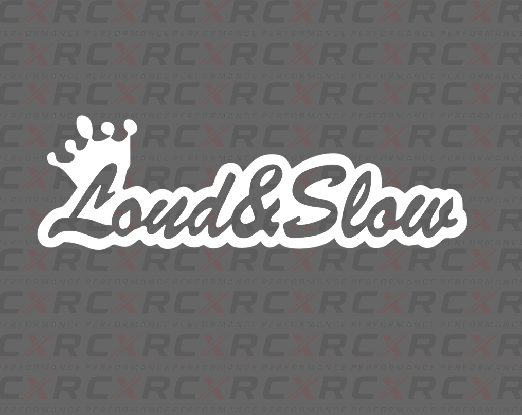 Loud & Slow Sticker - Small
