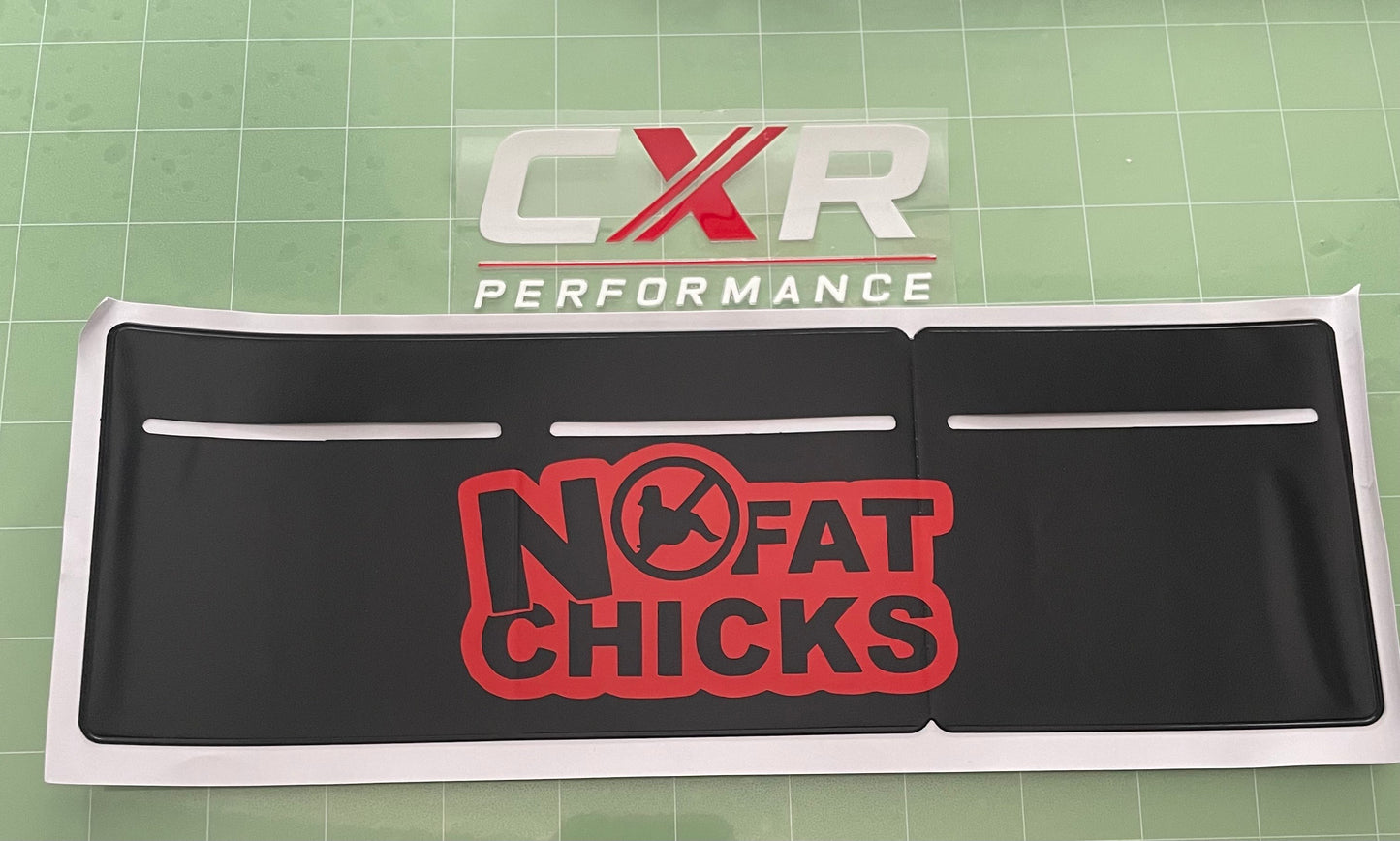 Tax Disc Holder - No Fat Chicks