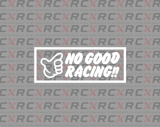 No Good Racing Sticker - Small