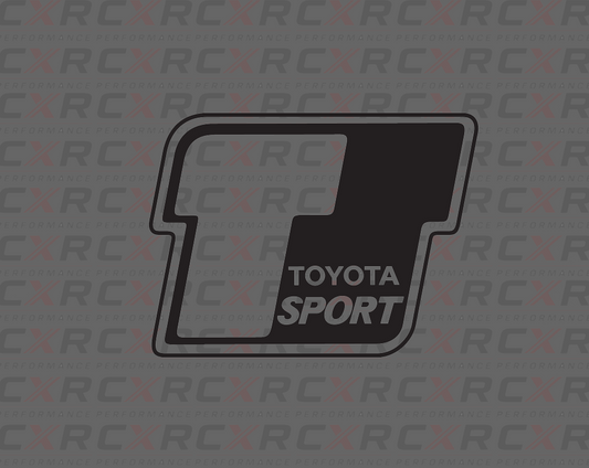 Toyota Sport Sticker - Small